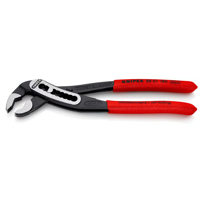 Kìm mỏ quạ dòng Alligator KNIPEX chiều dài từ 180mm - 300mm, mạ đen nhám, tay cầm bọc nhựa chống trượt