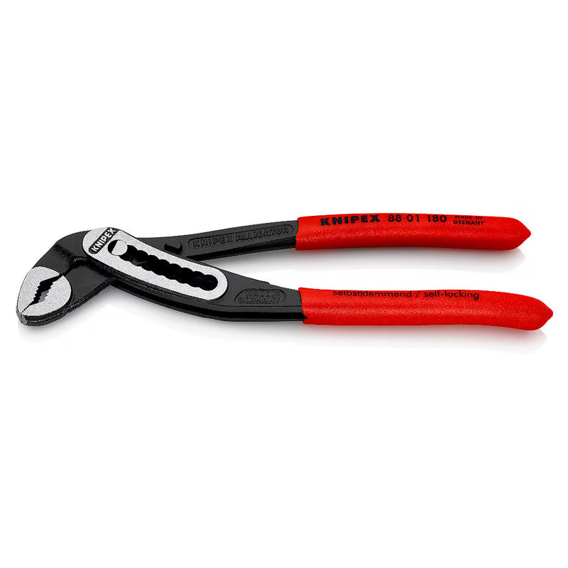 Kìm mỏ quạ dòng Alligator KNIPEX chiều dài từ 180mm - 300mm, mạ đen nhám, tay cầm bọc nhựa chống trượt