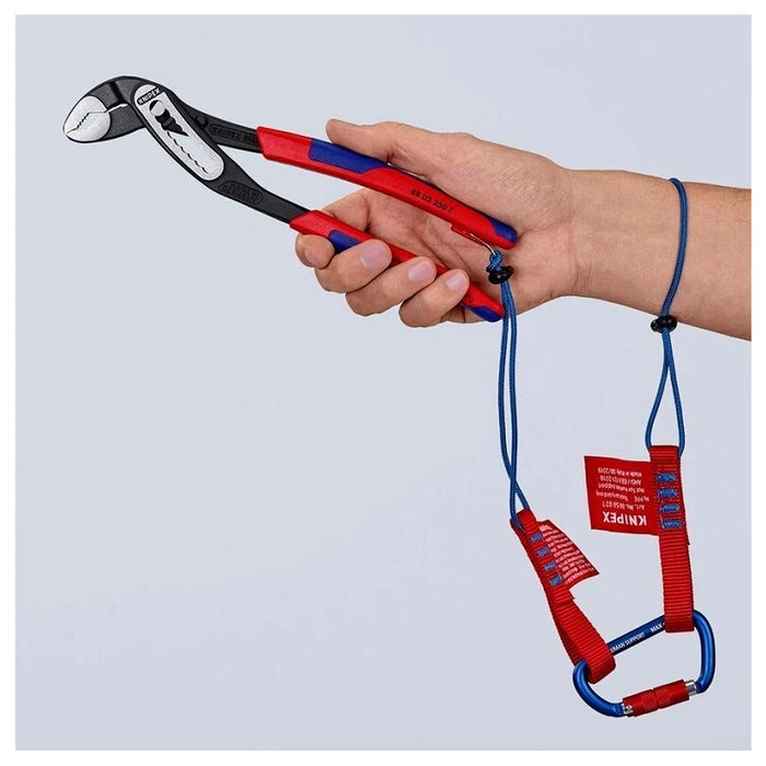 Kìm mỏ quạ dòng Alligator KNIPEX chiều dài từ 180mm - 300mm, mạ đen nhám, tay cầm bọc nhựa chống trượt