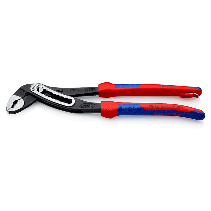 Kìm mỏ quạ dòng Alligator KNIPEX chiều dài từ 180mm - 300mm, mạ đen nhám, tay cầm bọc nhựa chống trượt