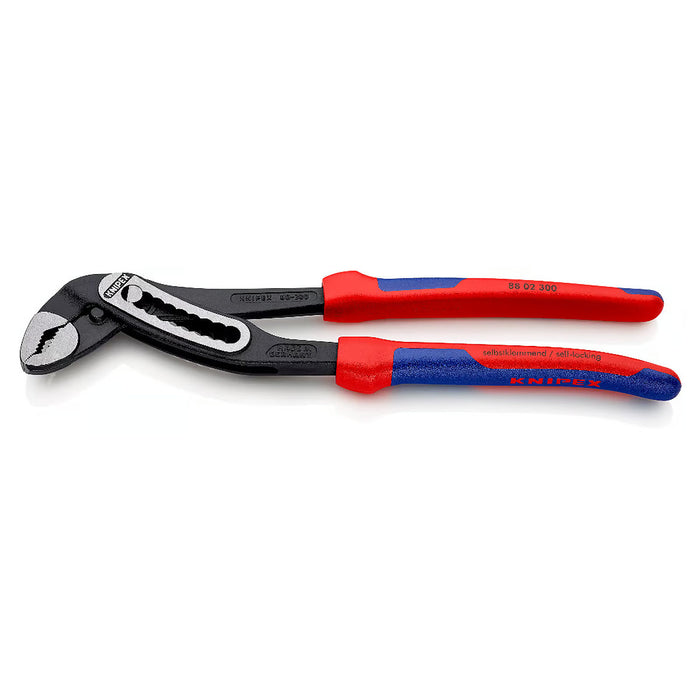 Kìm mỏ quạ dòng Alligator KNIPEX chiều dài từ 180mm - 300mm, mạ đen nhám, tay cầm bọc nhựa chống trượt