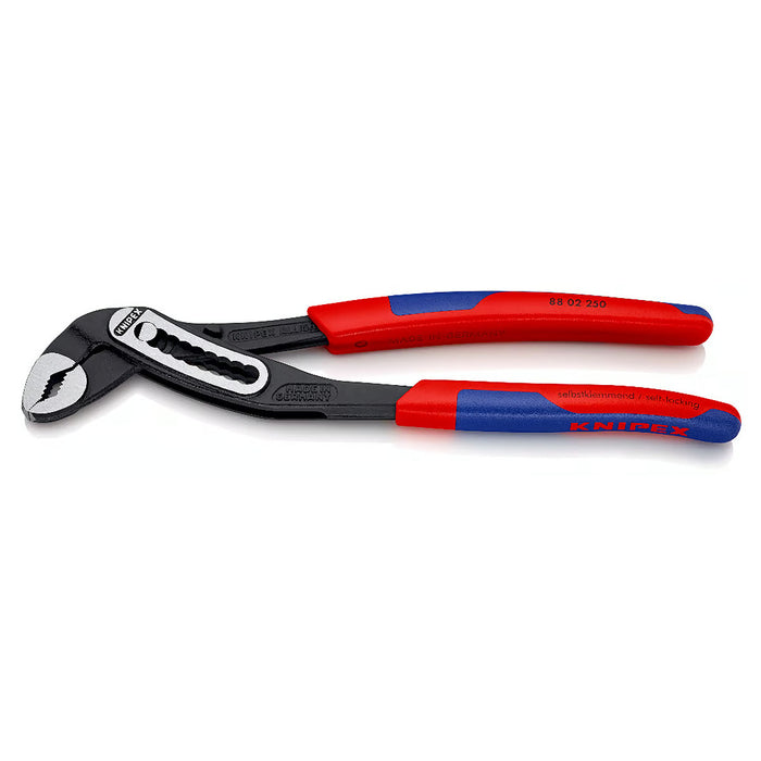 Kìm mỏ quạ dòng Alligator KNIPEX chiều dài từ 180mm - 300mm, mạ đen nhám, tay cầm bọc nhựa chống trượt