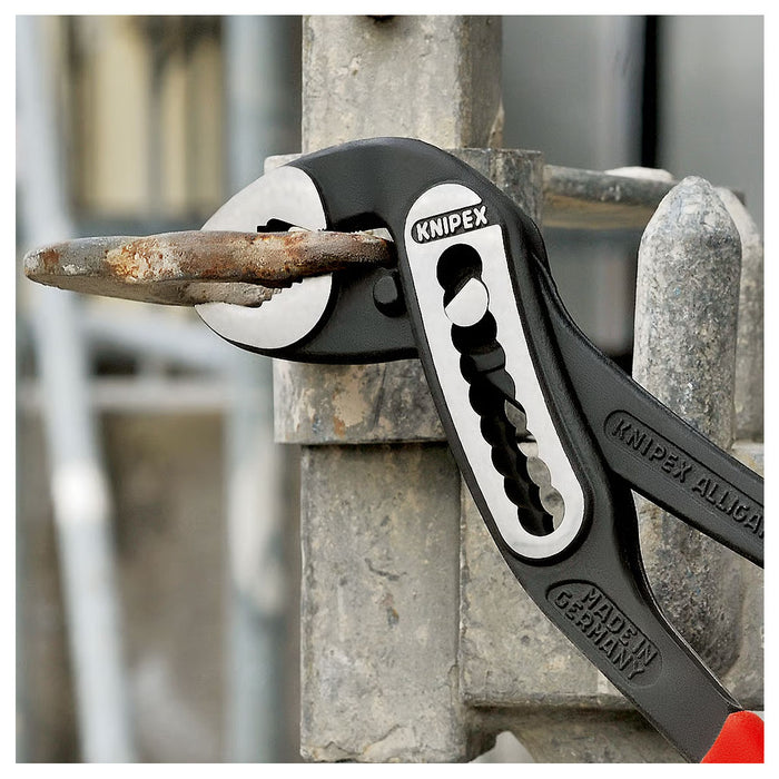 Kìm mỏ quạ dòng Alligator KNIPEX chiều dài từ 180mm - 300mm, mạ đen nhám, tay cầm bọc nhựa chống trượt