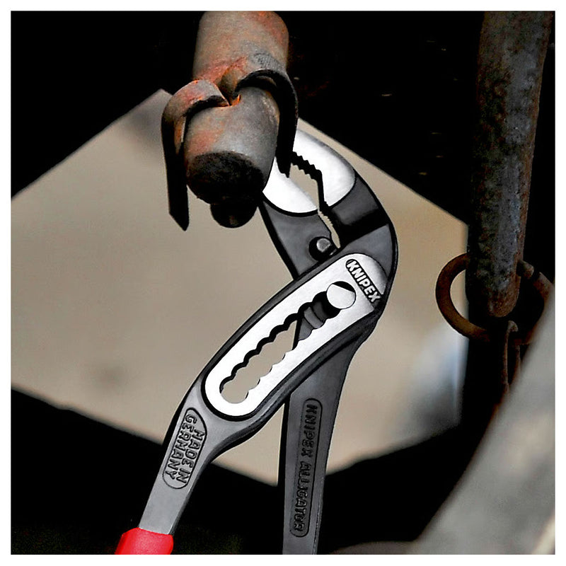 Kìm mỏ quạ dòng Alligator KNIPEX chiều dài từ 180mm - 300mm, mạ đen nhám, tay cầm bọc nhựa chống trượt