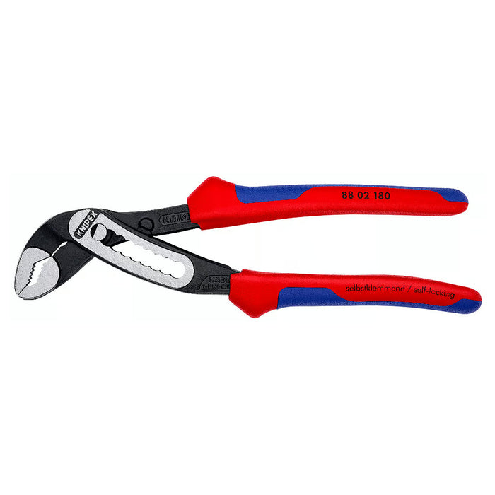 Kìm mỏ quạ dòng Alligator KNIPEX chiều dài từ 180mm - 300mm, mạ đen nhám, tay cầm bọc nhựa chống trượt