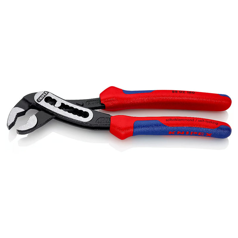 Kìm mỏ quạ dòng Alligator KNIPEX chiều dài từ 180mm - 300mm, mạ đen nhám, tay cầm bọc nhựa chống trượt