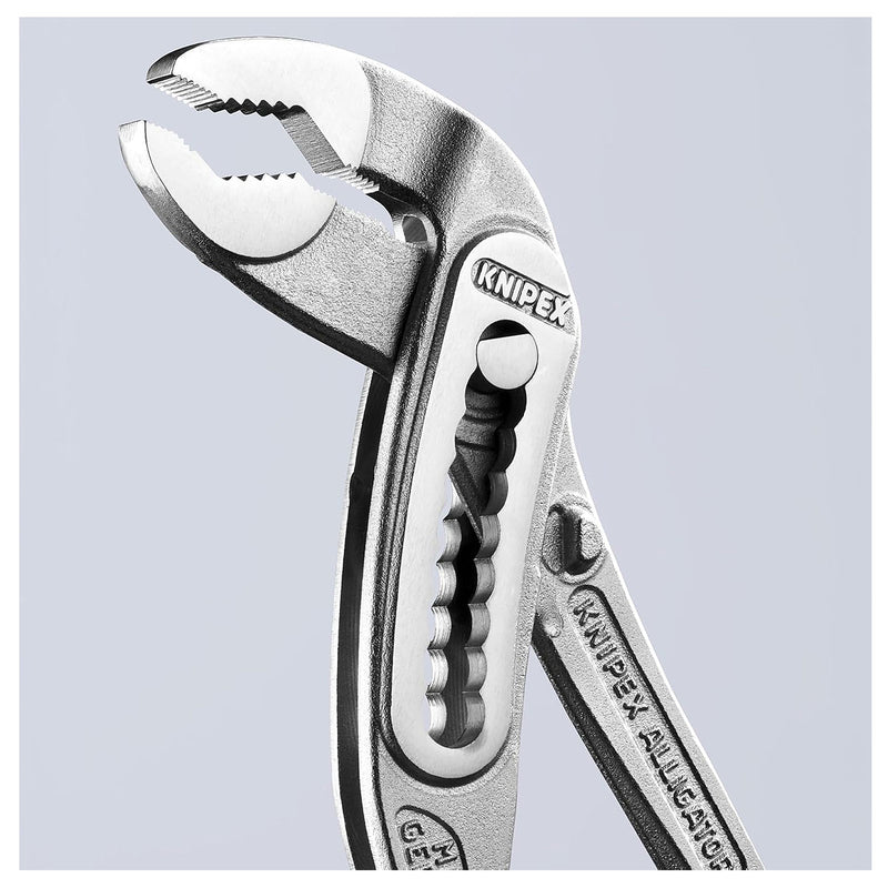 Kìm mỏ quạ dòng Alligator KNIPEX chiều dài 180mm - 250mm, mạ Chrome, tay cầm bọc nhựa chống trượt