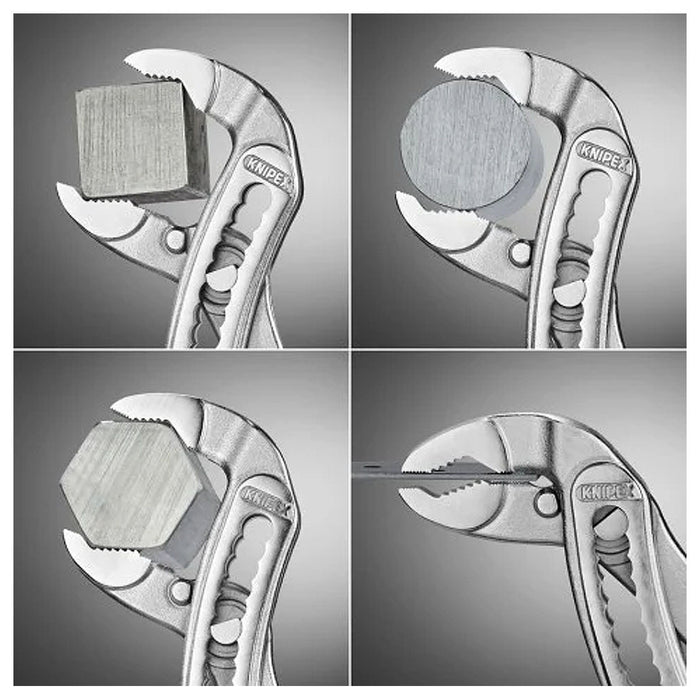 Kìm mỏ quạ dòng Alligator KNIPEX chiều dài từ 180mm - 300mm, mạ Chrome, tay cầm bọc nhựa chống trượt