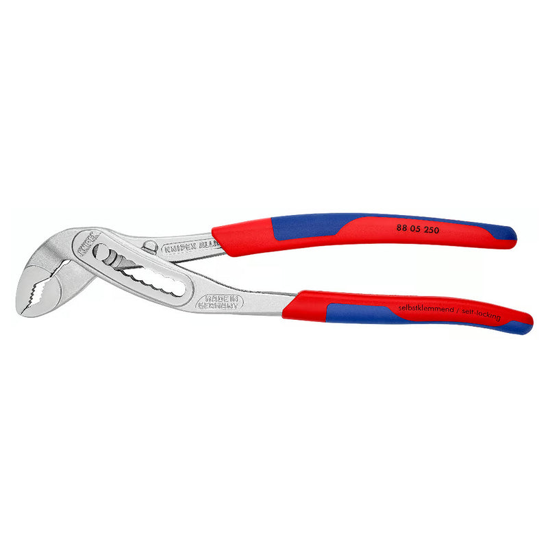 Kìm mỏ quạ dòng Alligator KNIPEX chiều dài từ 180mm - 300mm, mạ Chrome, tay cầm bọc nhựa chống trượt