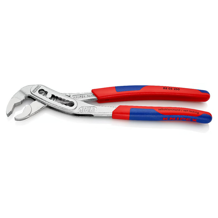 Kìm mỏ quạ dòng Alligator KNIPEX chiều dài từ 180mm - 300mm, mạ Chrome, tay cầm bọc nhựa chống trượt