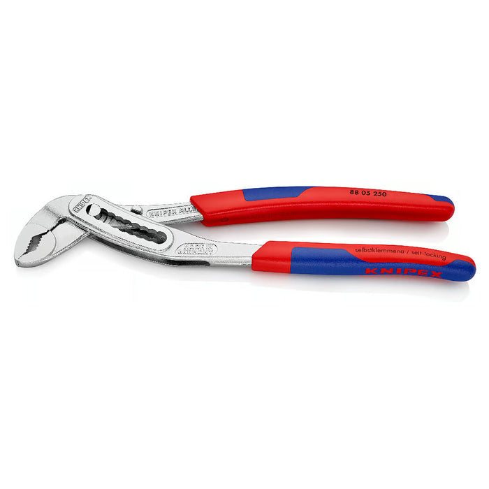 Kìm mỏ quạ dòng Alligator KNIPEX chiều dài từ 180mm - 300mm, mạ Chrome, tay cầm bọc nhựa chống trượt