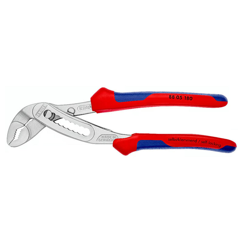 Kìm mỏ quạ dòng Alligator KNIPEX chiều dài từ 180mm - 300mm, mạ Chrome, tay cầm bọc nhựa chống trượt