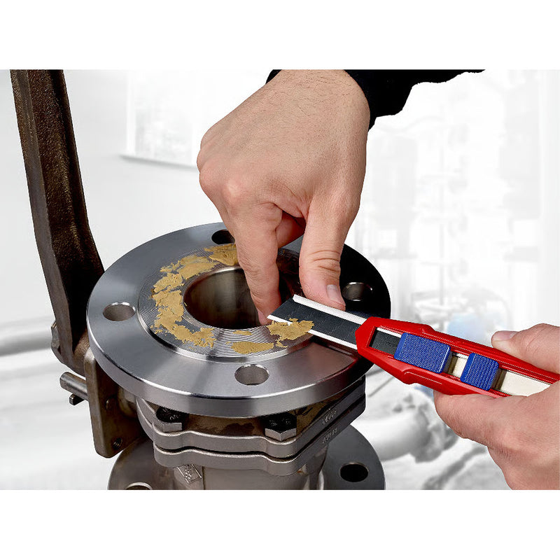 Dao rọc giấy CutiX KNIPEX 90 10 165 BK chiều dài 165mm