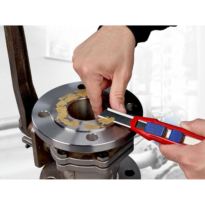 Dao rọc giấy CutiX KNIPEX 90 10 165 BK chiều dài 165mm