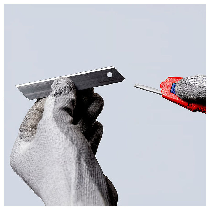 Vĩ 10 lưỡi dao rọc giấy thay thế KNIPEX 90 10 165 E02 dùng cho dao rọc giấy 90 10 165 BK