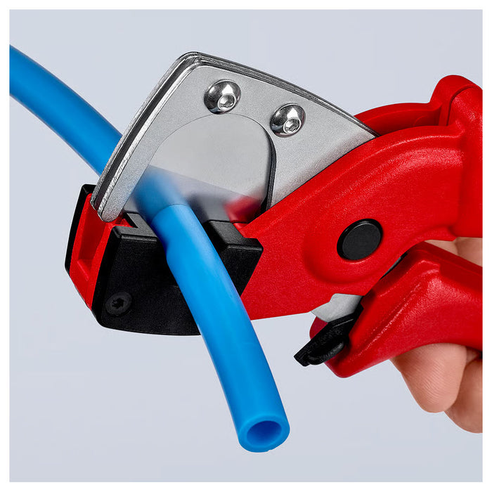 Kìm cắt ống nhựa KNIPEX 90 10 185 chiều dài 185mm, đường kính cắt từ 4mm - 20mm