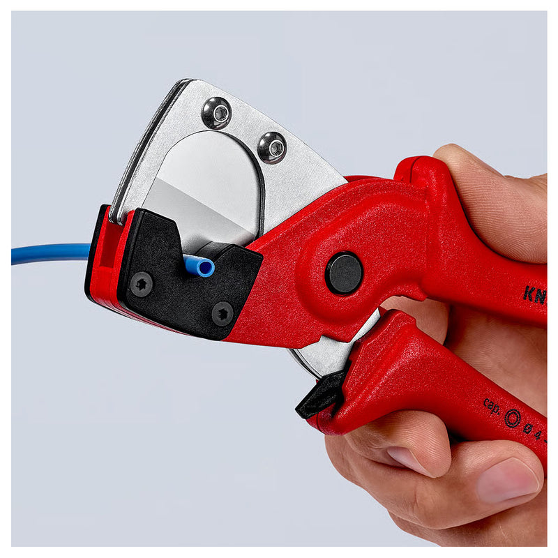 Kìm cắt ống nhựa KNIPEX 90 10 185 chiều dài 185mm, đường kính cắt từ 4mm - 20mm