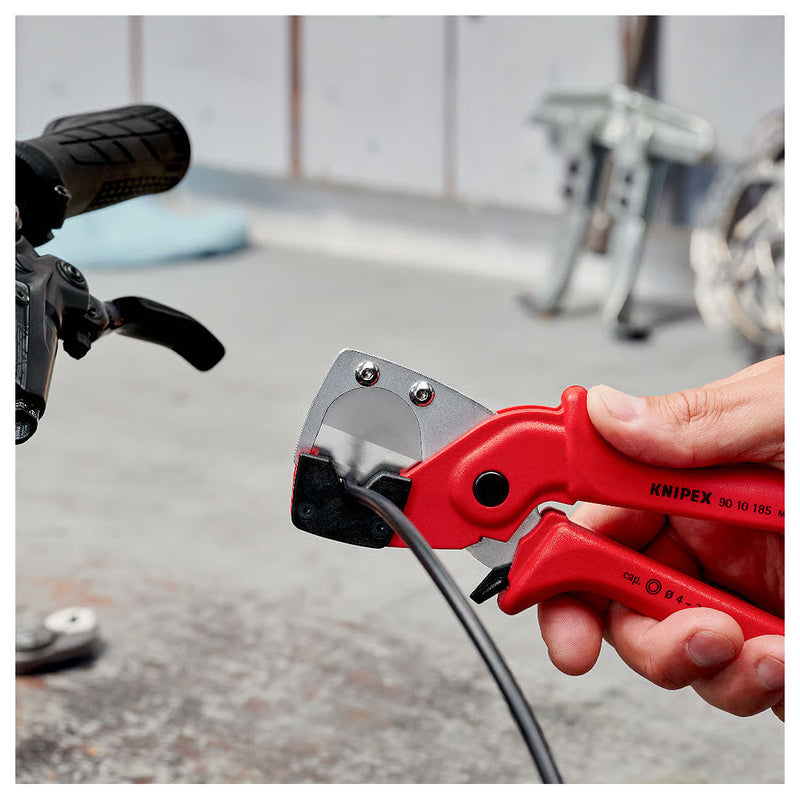 Kìm cắt ống nhựa KNIPEX 90 10 185 chiều dài 185mm, đường kính cắt từ 4mm - 20mm
