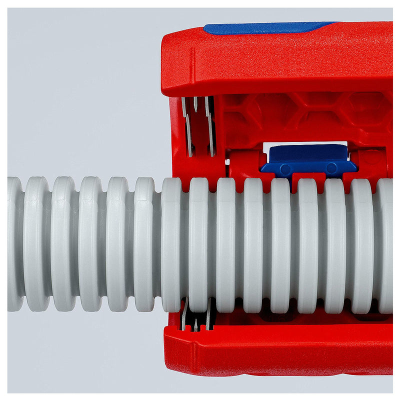 Dụng cụ cắt ống ruột gà TwistCut KNIPEX 90 22 01 SB chiều dài 100mm, đường kính cắt từ 13mm - 32mm