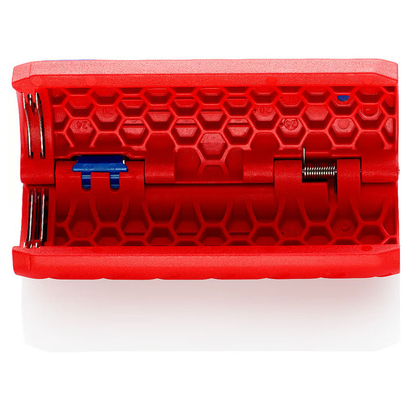 Dụng cụ cắt ống ruột gà TwistCut KNIPEX 90 22 01 SB chiều dài 100mm, đường kính cắt từ 13mm - 32mm