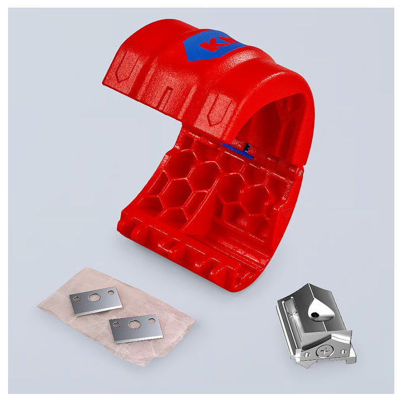 Dao cắt ống nhựa BiX KNIPEX 90 22 10 BK chiều dài 72mm, đường kính cắt từ 20mm - 50mm