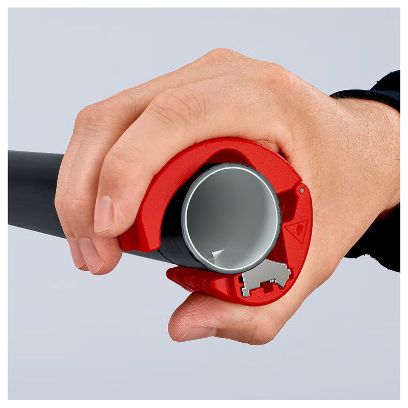 Dao cắt ống nhựa BiX KNIPEX 90 22 10 BK chiều dài 72mm, đường kính cắt từ 20mm - 50mm