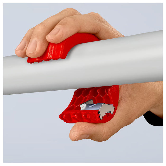 Dao cắt ống nhựa BiX KNIPEX 90 22 10 BK chiều dài 72mm, đường kính cắt từ 20mm - 50mm