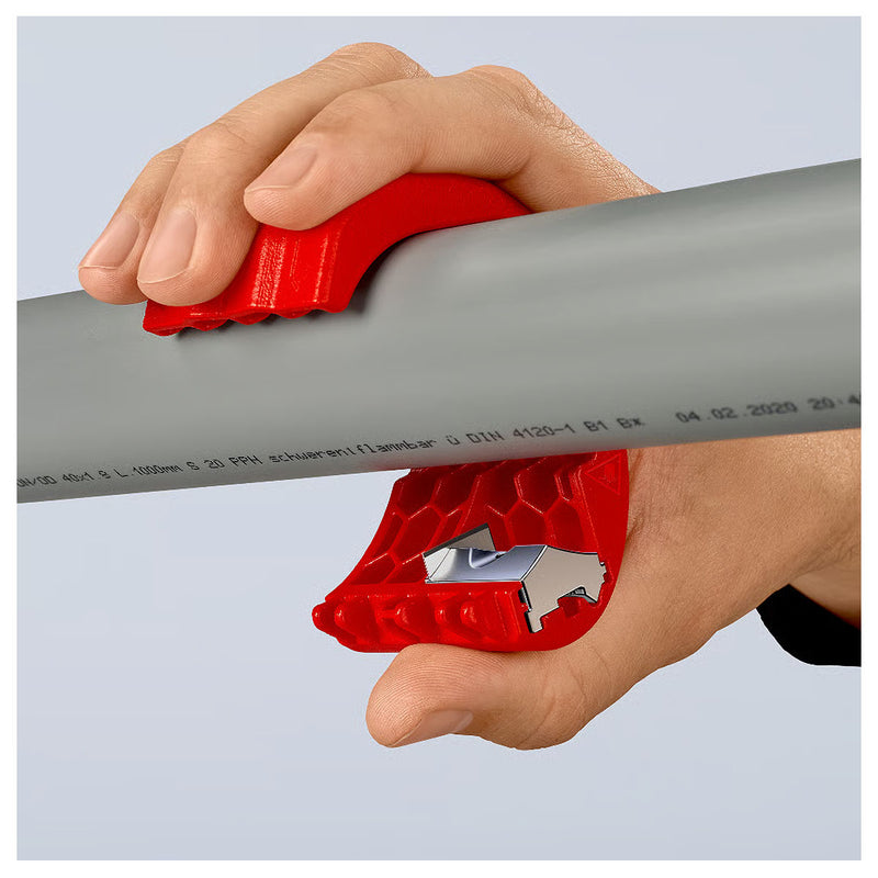 Dao cắt ống nhựa BiX KNIPEX 90 22 10 BK chiều dài 72mm, đường kính cắt từ 20mm - 50mm