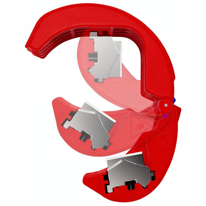 Hộp 8 lưỡi dao thay thế KNIPEX 90 22 10 E01 dùng cho dao cắt ống nhựa 90 22 10 BK