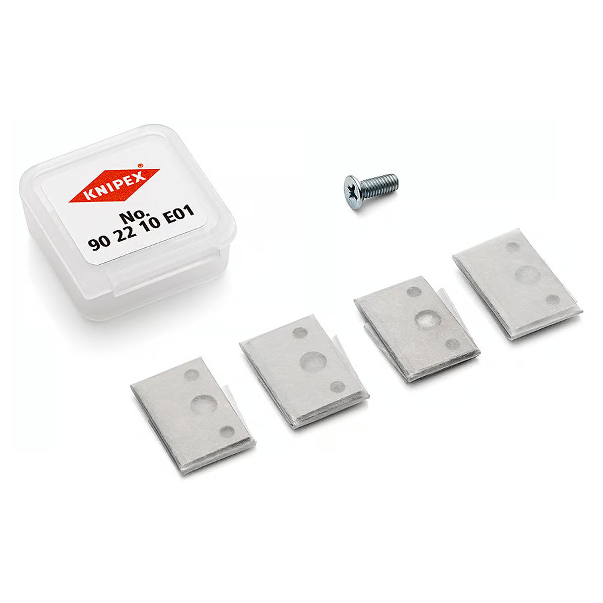 Hộp 8 lưỡi dao thay thế KNIPEX 90 22 10 E01 dùng cho dao cắt ống nhựa 90 22 10 BK