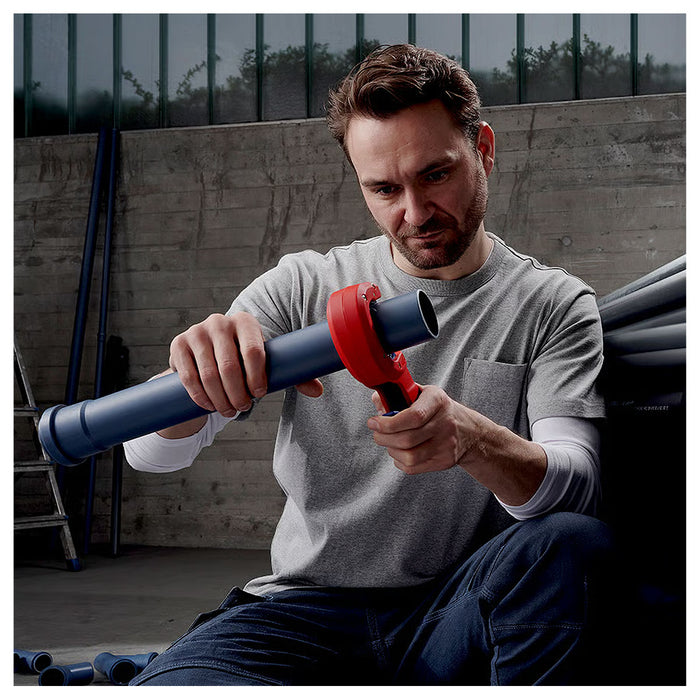 Dao cắt ống nhựa DP50 KNIPEX 90 23 01 BK chiều dài 202mm, đường kính cắt từ 32mm - 50mm