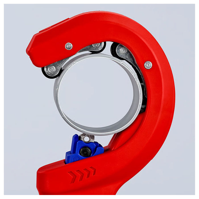 Dao cắt ống nhựa DP50 KNIPEX 90 23 01 BK chiều dài 202mm, đường kính cắt từ 32mm - 50mm