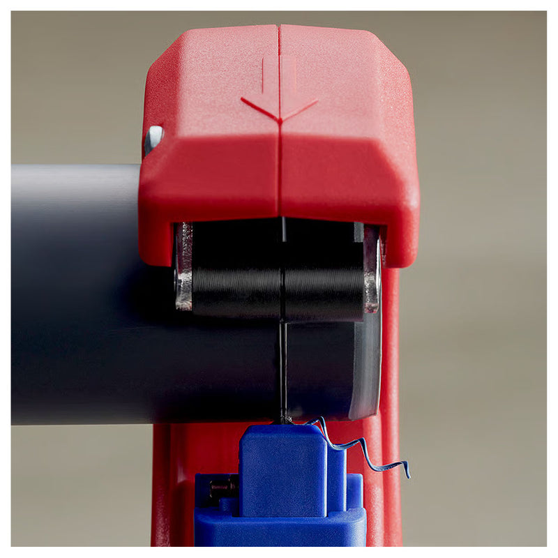 Dao cắt ống nhựa DP50 KNIPEX 90 23 01 BK chiều dài 202mm, đường kính cắt từ 32mm - 50mm