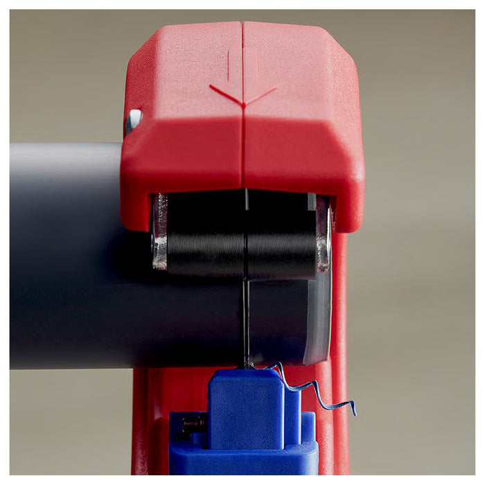 Dao cắt ống nhựa DP50 KNIPEX 90 23 01 BK chiều dài 202mm, đường kính cắt từ 32mm - 50mm