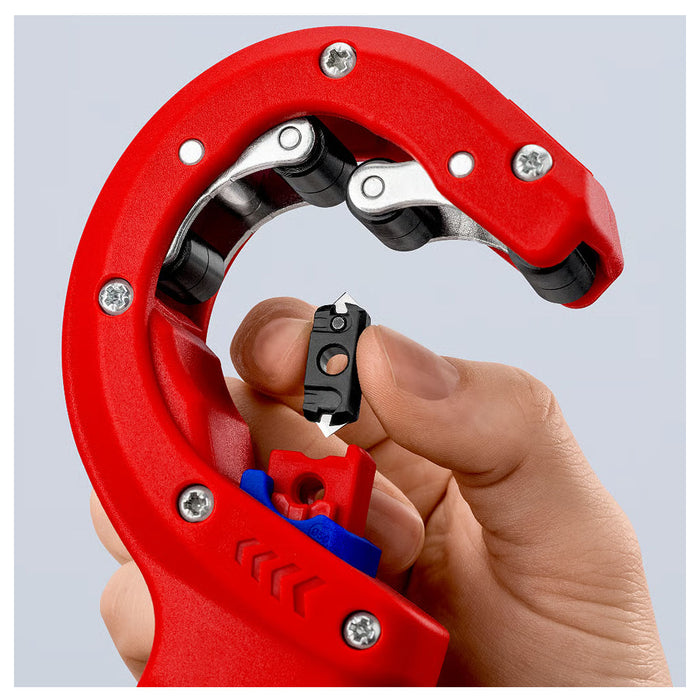 Dao cắt ống nhựa DPT50 KNIPEX 90 23 02 BK chiều dài 202mm, đường kính cắt từ 32mm - 50mm ( bản nâng cấp của DP50 )