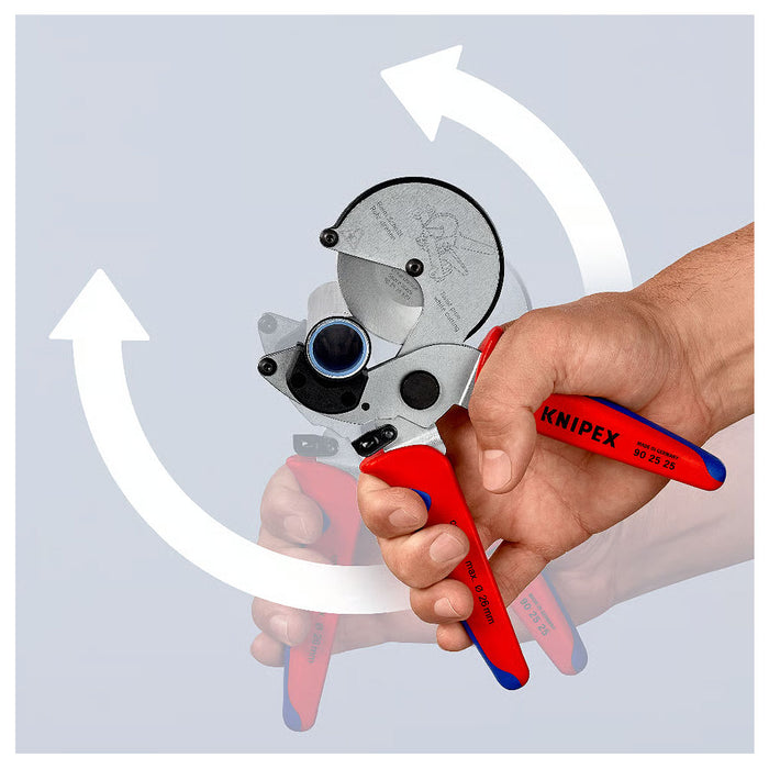 Kìm cắt ống nhựa KNIPEX 90 25 25 chiều dài 210mm, đường kính cắt tối đa 26mm