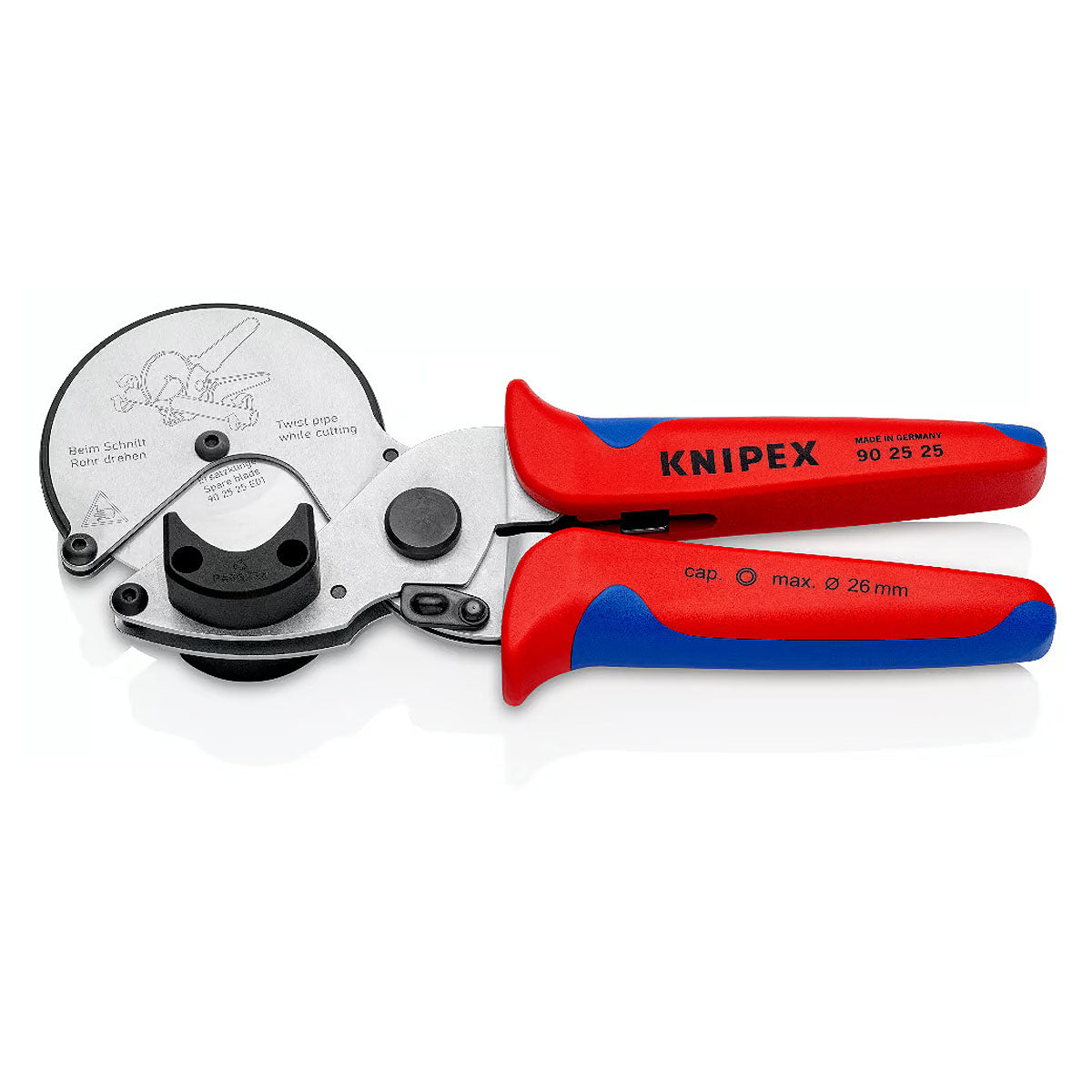 Kìm cắt ống nhựa KNIPEX 90 25 25 chiều dài 210mm, đường kính cắt tối đa 26mm