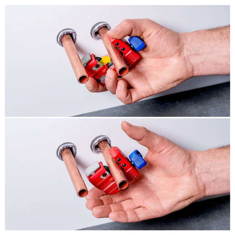 Dao cắt ống đồng, Inox mini KNIPEX TubiX S KNIPEX 90 31 01 chiều dài 77mm, đường kính cắt từ 3mm - 30mm