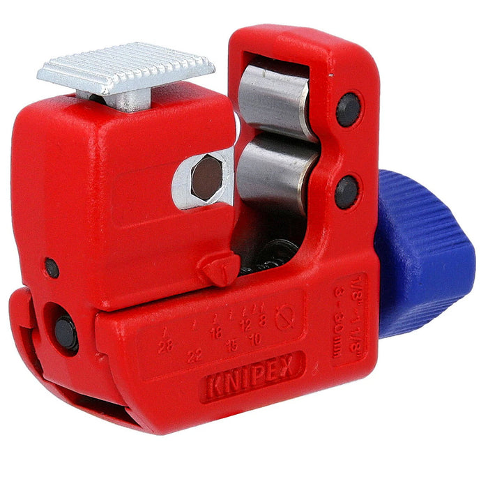 Dao cắt ống đồng, Inox mini KNIPEX TubiX S KNIPEX 90 31 01 chiều dài 77mm, đường kính cắt từ 3mm - 30mm