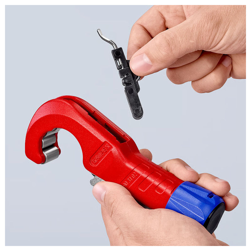 Dao cắt ống đồng, Inox KNIPEX 90 31 02 SB chiều dài 180mm, đường kính cắt từ 6mm - 35mm