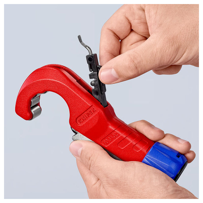 Dao cắt ống đồng, Inox KNIPEX 90 31 02 SB chiều dài 180mm, đường kính cắt từ 6mm - 35mm