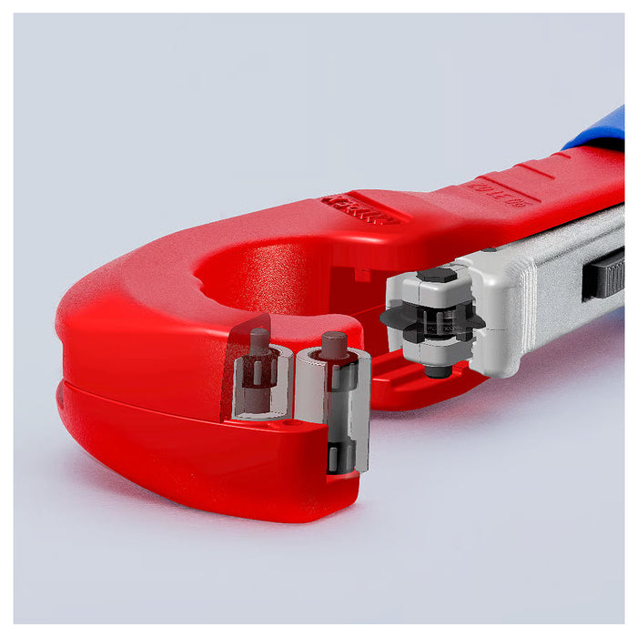 Dao cắt ống đồng, Inox KNIPEX 90 31 02 SB chiều dài 180mm, đường kính cắt từ 6mm - 35mm