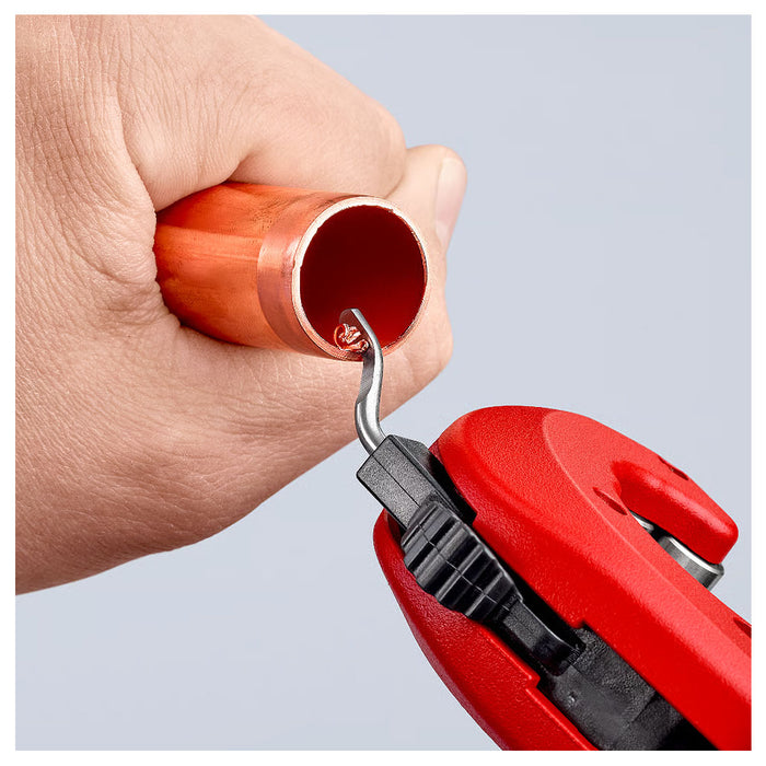 Dao cắt ống đồng, Inox KNIPEX 90 31 02 SB chiều dài 180mm, đường kính cắt từ 6mm - 35mm