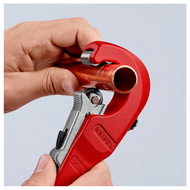 Dao cắt ống đồng, Inox KNIPEX 90 31 02 SB chiều dài 180mm, đường kính cắt từ 6mm - 35mm