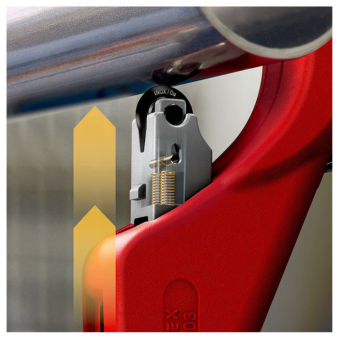 Dao cắt ống đồng, Inox KNIPEX 90 31 03 BK chiều dài 260mm, đường kính cắt từ 6mm - 76mm