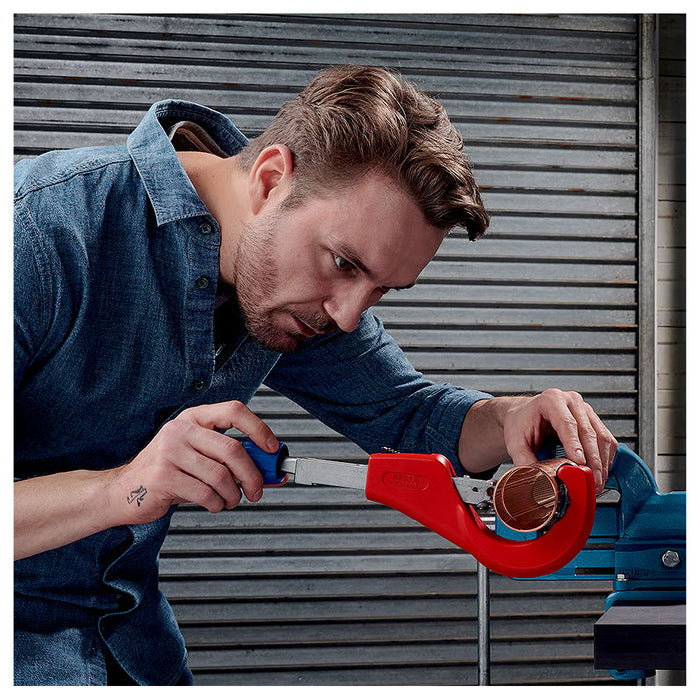 Dao cắt ống đồng, Inox KNIPEX 90 31 03 BK chiều dài 260mm, đường kính cắt từ 6mm - 76mm
