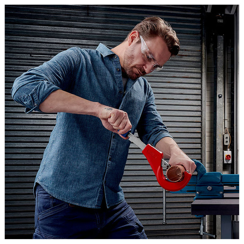Dao cắt ống đồng, Inox KNIPEX 90 31 03 BK chiều dài 260mm, đường kính cắt từ 6mm - 76mm