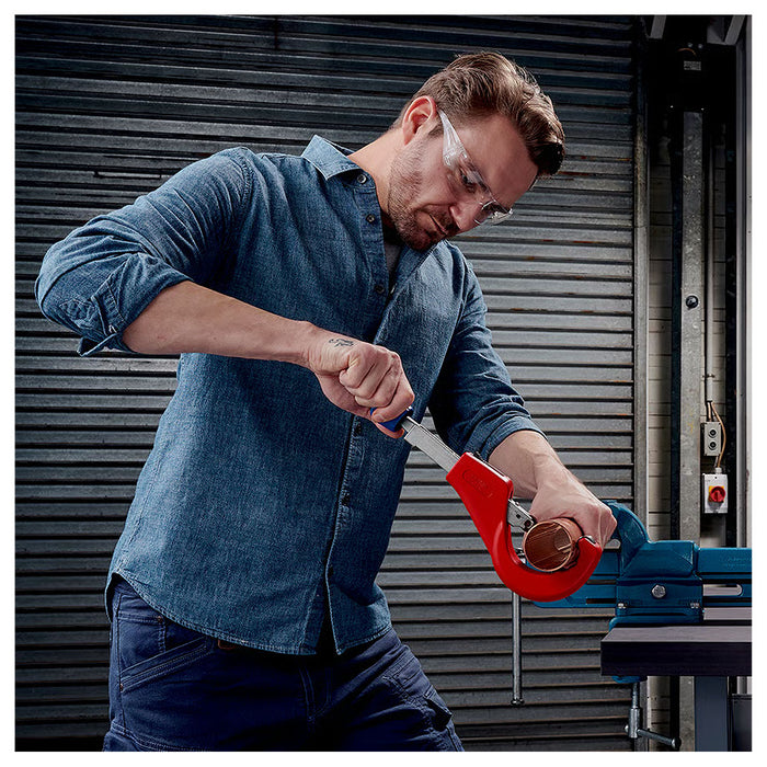 Dao cắt ống đồng, Inox KNIPEX 90 31 03 BK chiều dài 260mm, đường kính cắt từ 6mm - 76mm