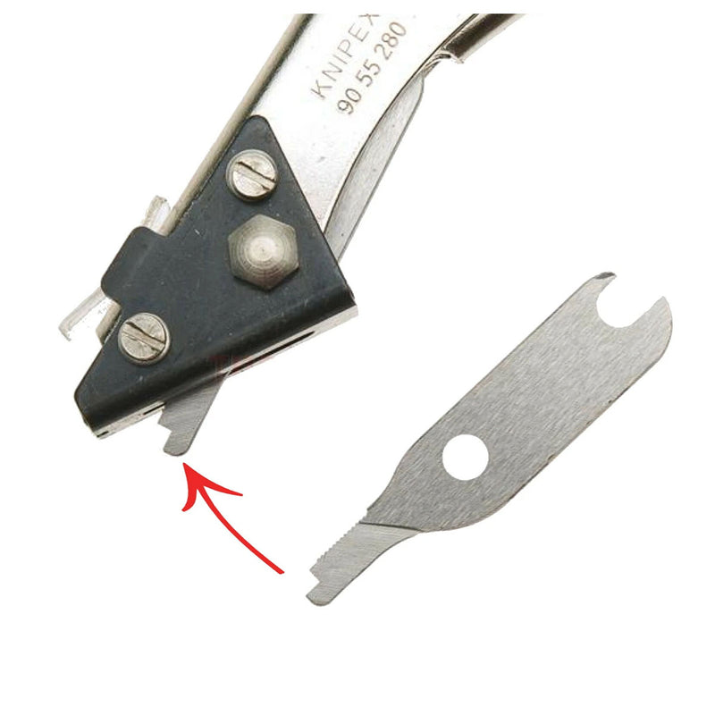 Lưỡi dao thay thế KNIPEX 90 59 280 dùng cho kìm cắt tôn 90 55 280