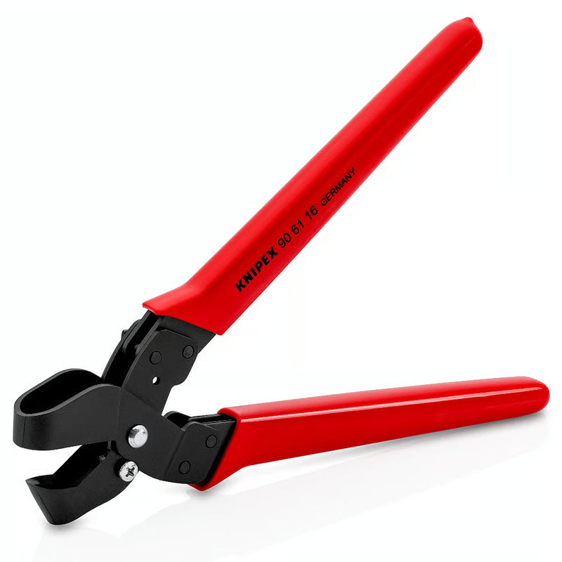 Kìm cắt rãnh ống nhựa KNIPEX chiều dài 250mm, mạ đen nhám, tay cầm bọc nhựa chống trượt